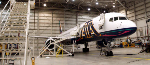 ATA 757 Aircraft N514AT in Indianapolis Maintenance