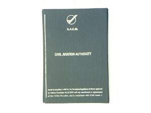 Macau Pilot Certificate Binder