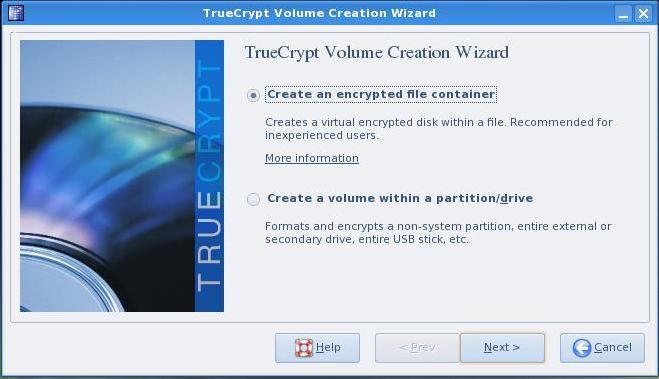 truecrypt encrypted Linux USB flash memory