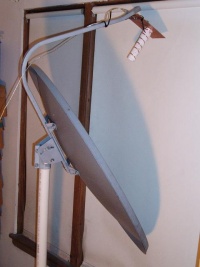 Offset Parabolic Reflector wi fi antenna, long range wi-fi dish antenna, huge wi-fi dish antenna