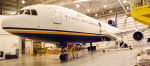 ATA Airlines L-1011 Aircraft N164AT Indianapolis Maintenance Hangar