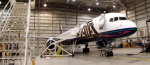 ATA Airline 757 Aircraft N514AT Indianapolis Maintenance Hangar