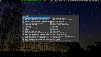 The Skywave Linux Desktop and Rofi menu.