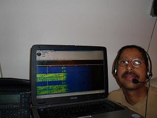 AB9IL dxing the digital modes.