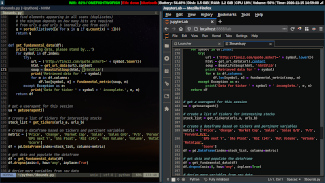 Editing Python in Neovim and JupyterLab.