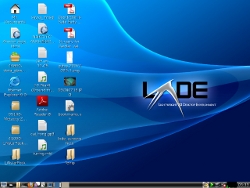 LXDE fast efficient desktop environment in Debian Sidux