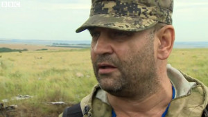 MH17 Separatist Thug Grumpy