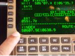 Jakarta gate coordinate entry in FMC Viva Macau Boeing 767